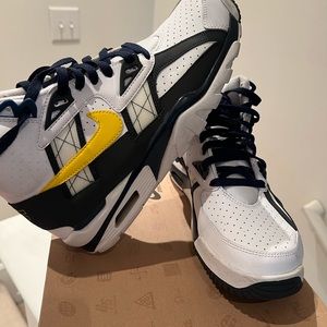 NIKE TRAINER SC HIGH / WHITE /yellow-anthrct-mud nvy